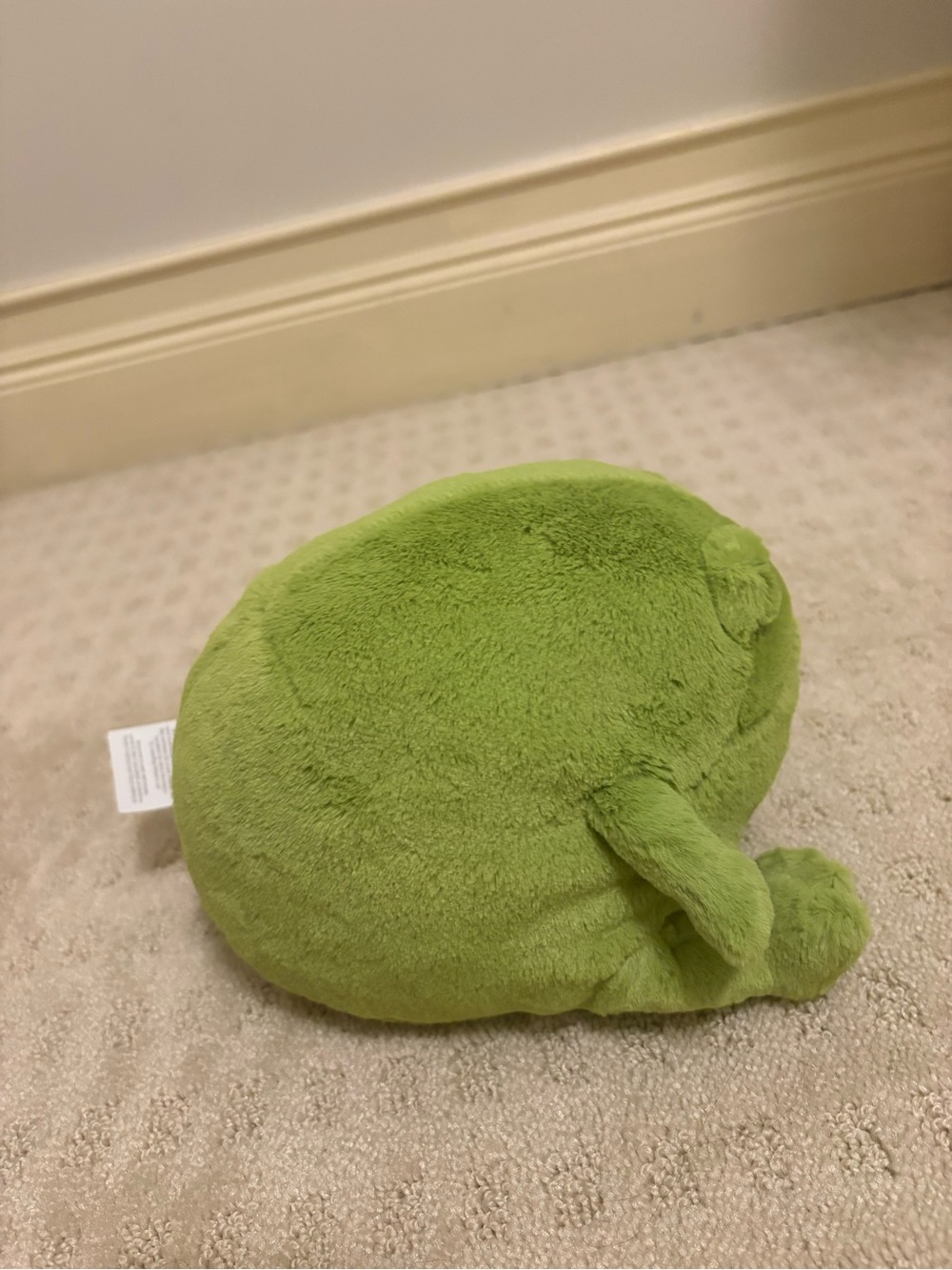 Jellycat Lime Green Plush Frog Stuffed Animal - Picture 5 of 5